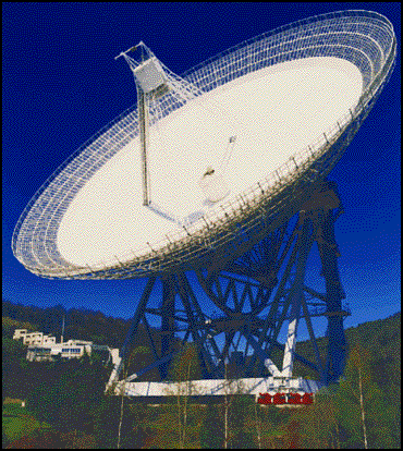 Photo : radiotélescope d'Effelsberg