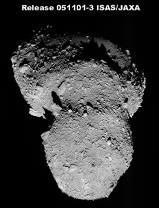 Photo : astéroïde Itokawa, autre vue