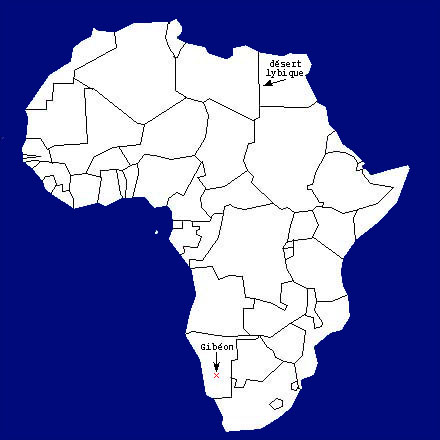 Schéma : carte Afrique
