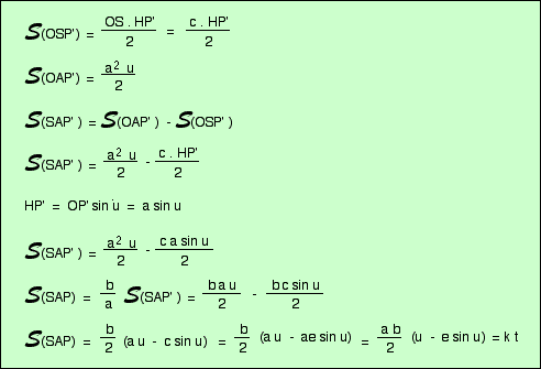 Démonstration de l’équation de Kepler