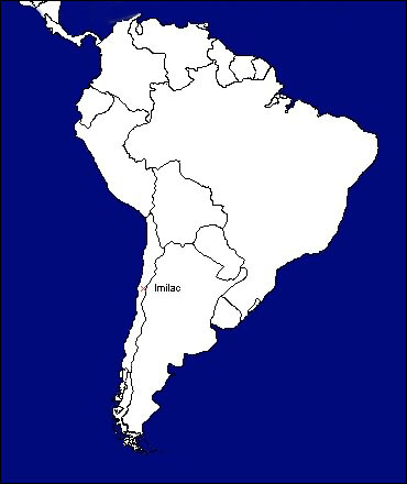 Schéma : carte Amérique du sud