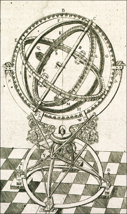 Sphère armillaire de Tycho Brahé