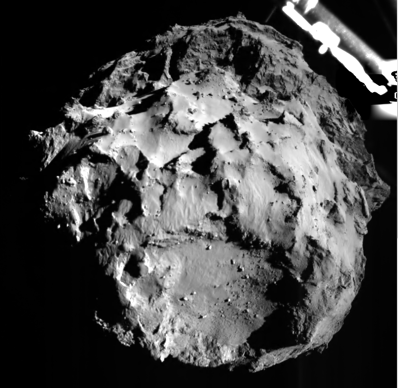 La comète vue de 3 km par Philae