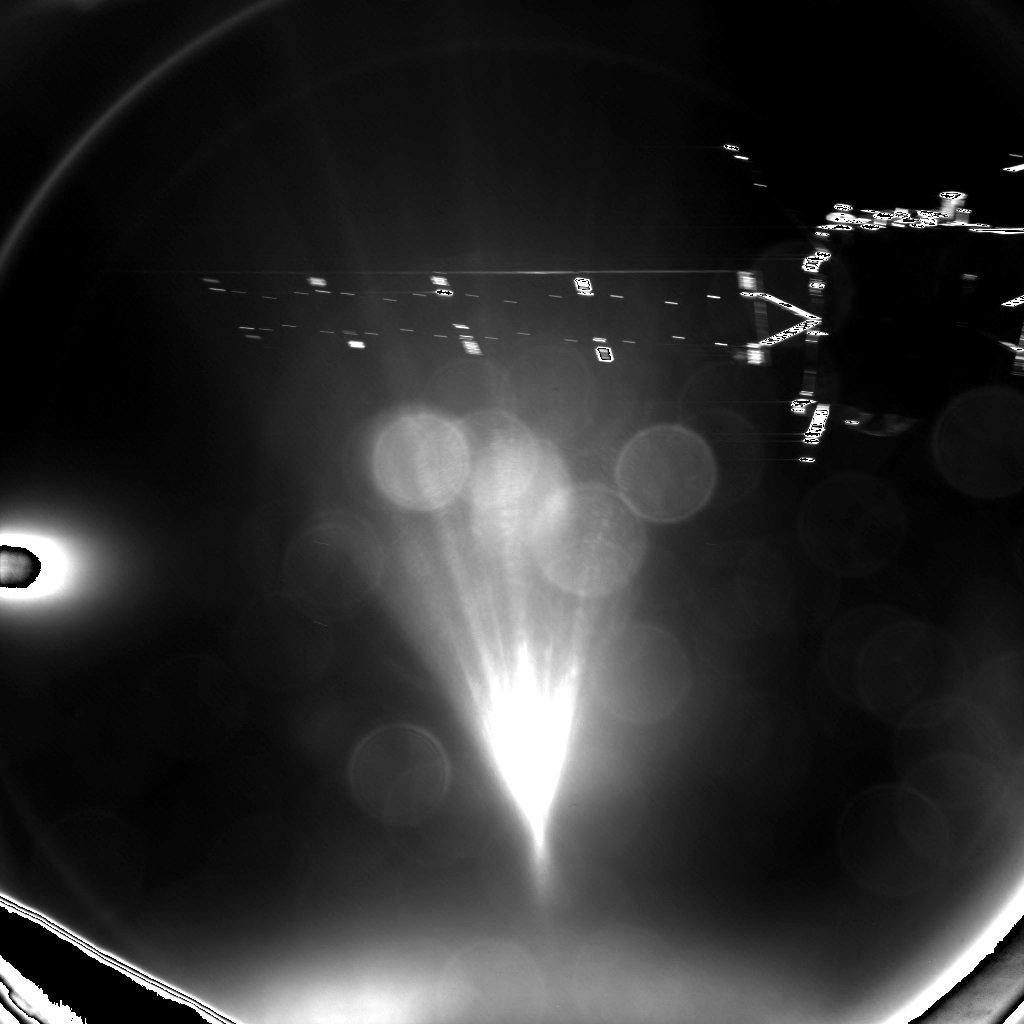 Rosetta vue par Philae après son largage